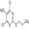 4,6-Dichloro-2-(Propylthio)Pyrimidine-5-Amine