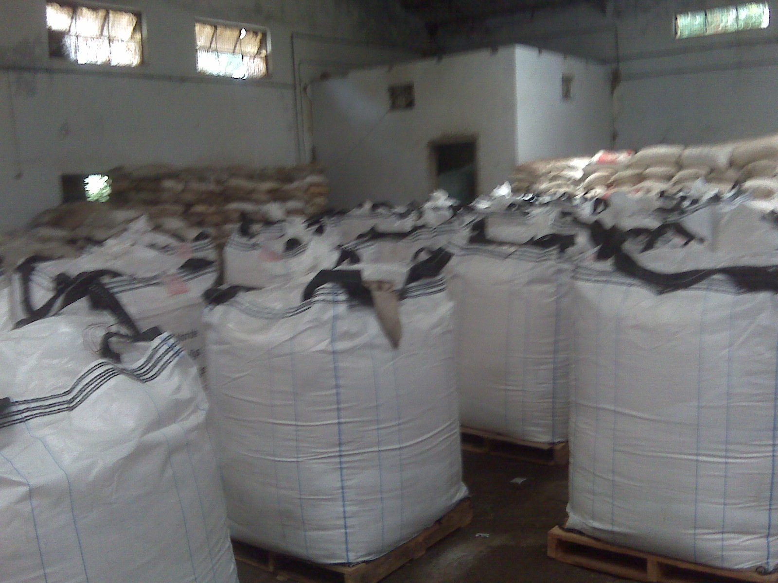 Export Packing for Oil Well Drilling; Produce of India Packed in Jumbo Bags