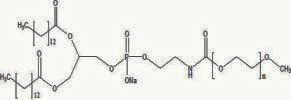 MPEG-2000-DMPE Na or MPEG-2000-DMPE or 1,2-Dimyristoyl-sn-glycero-3-phosphoethanolamine Carbonyl-methoxypolyethylenglycol 2000 labeled
