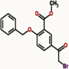 Methyl 2-(benzyloxy)-5-(2-bromoacetyl)benzoate