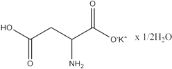 Potassium Hydrogen Aspartate Hemihydrate